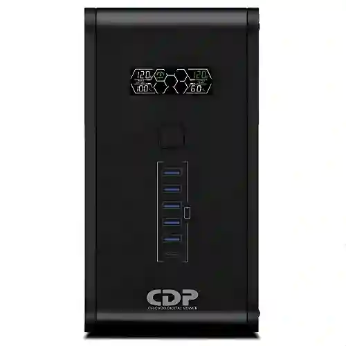 Ups Chicago Digital Power R-series R-smart1510 1500va/600w Negro/blnco
