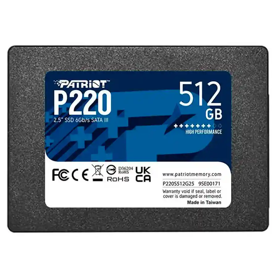 Unidad Solida Sata Patriot P220 512gb