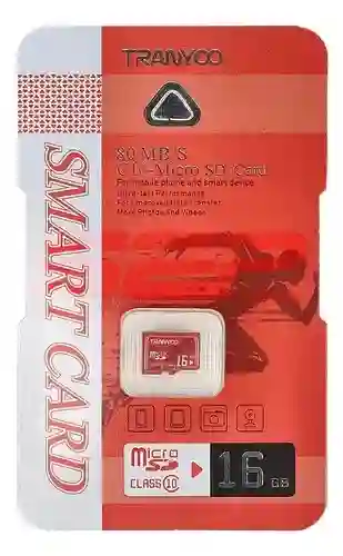Tarjeta De Memoria Micro Sd 16gb Tranyoo Seisa Tf-32g