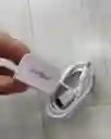 Cargador Weibo Completo Adaptador Usb Y Cable Tipo C Blanco