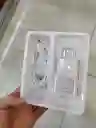 Cargador Weibo Completo Adaptador Usb Y Cable Tipo C Blanco