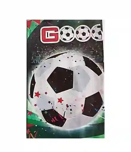 Mantel Rectangular Plastico Para Fiesta Balon De Futbol Colombia Party