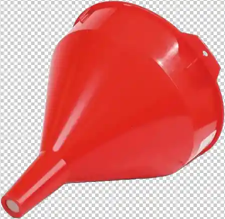 Embudo Plástico Automotriz 5 Pulgadas Filtro Acero Mikels