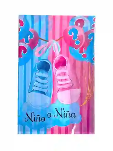 Mantel Rectangular Plastico Revelacion De Genero Party