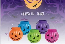 Calabaza De Halloween Pequeña Para Dulces