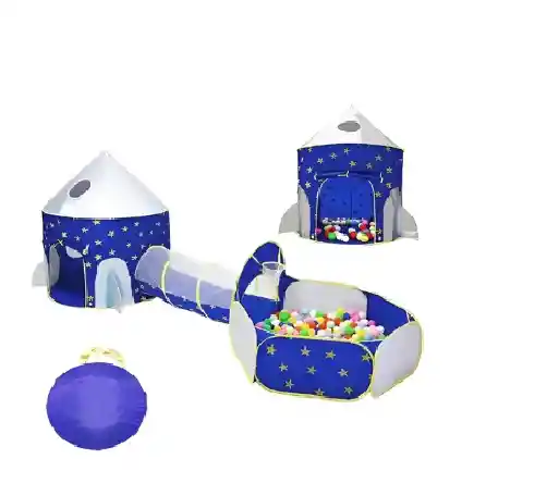 Carpa Castillo Niños 3 En 1