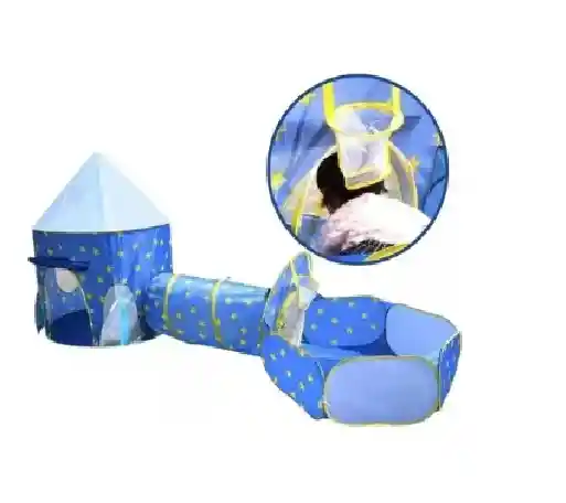 Carpa Castillo Niños 3 En 1