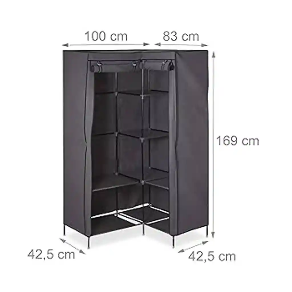 Closet Esquinero Tres Cuerpos