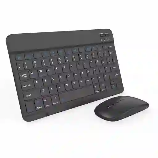 Teclado Y Mouse Inalámbricos Bluetooth Colores Varios Bt030