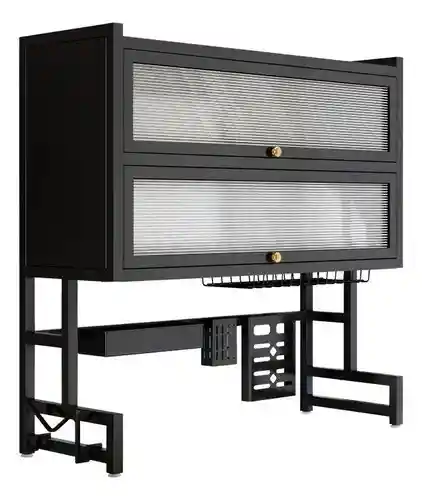 Platero Escurridor Doble Gabinete 85cm