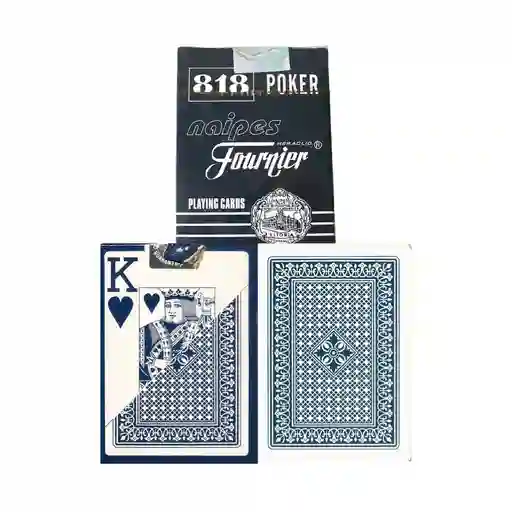 Baraja De Cartas Fournier 818 Azul