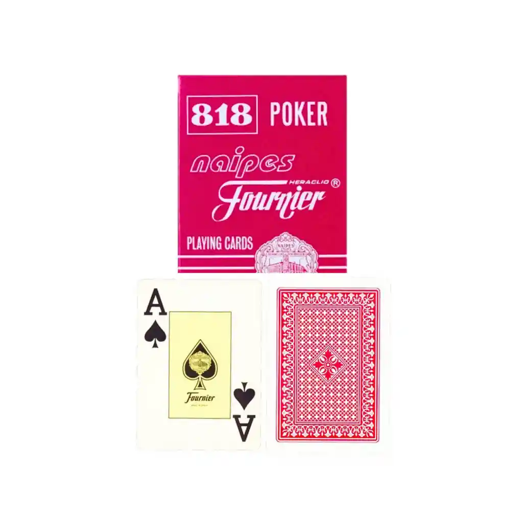Baraja De Cartas Fournier 818 Roja