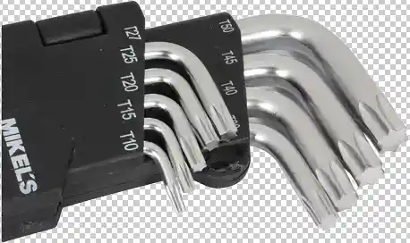 Juego De Llaves Torx (9 Pzas)