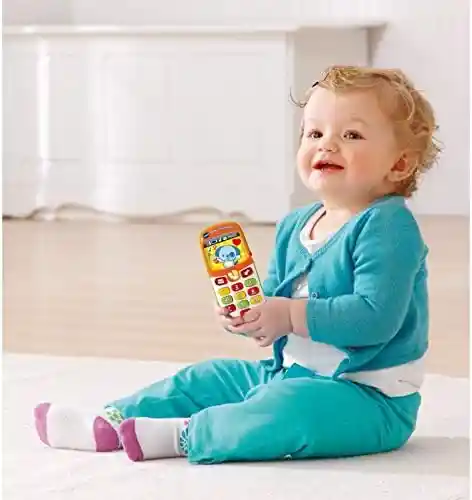 Juguete Pequephone Bilingüe Con Luces Y Melodías Para Bebés