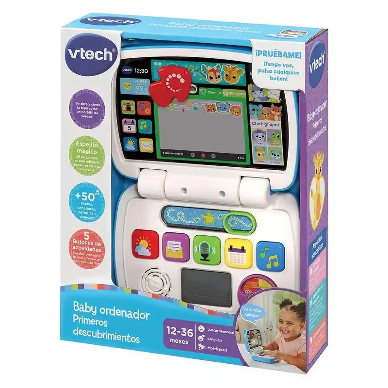 Juguete Baby Ordenador Primeros Descubrimientos Para Bebés