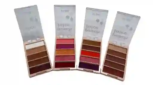 Paleta De Sombra Para Maquillaje De Ojos Mini Cinco Tonos Para Llevar Paulis