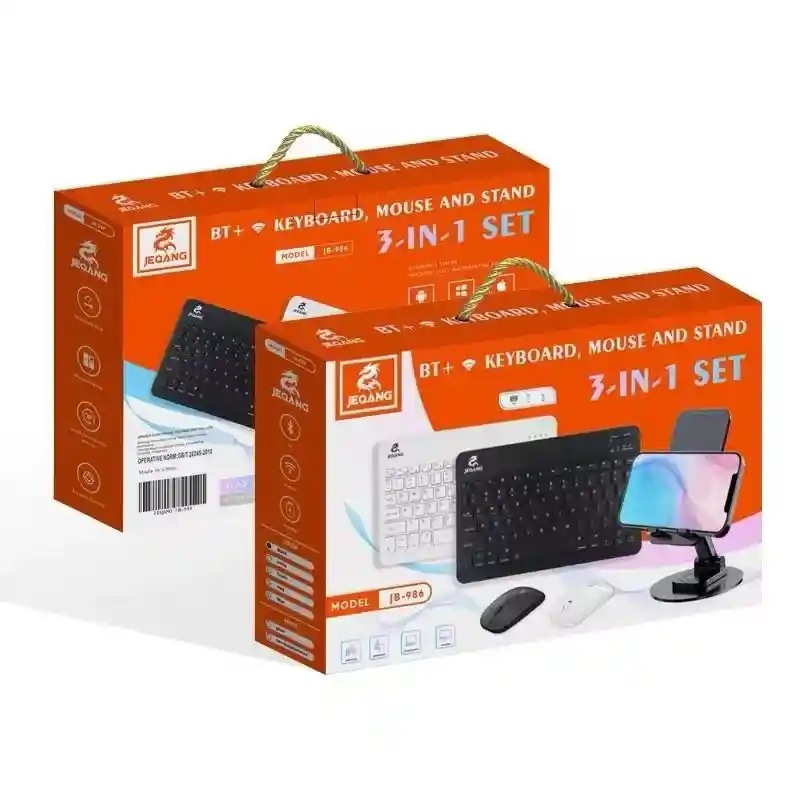 Teclado Y Mouse + Base Celular Ct3-01