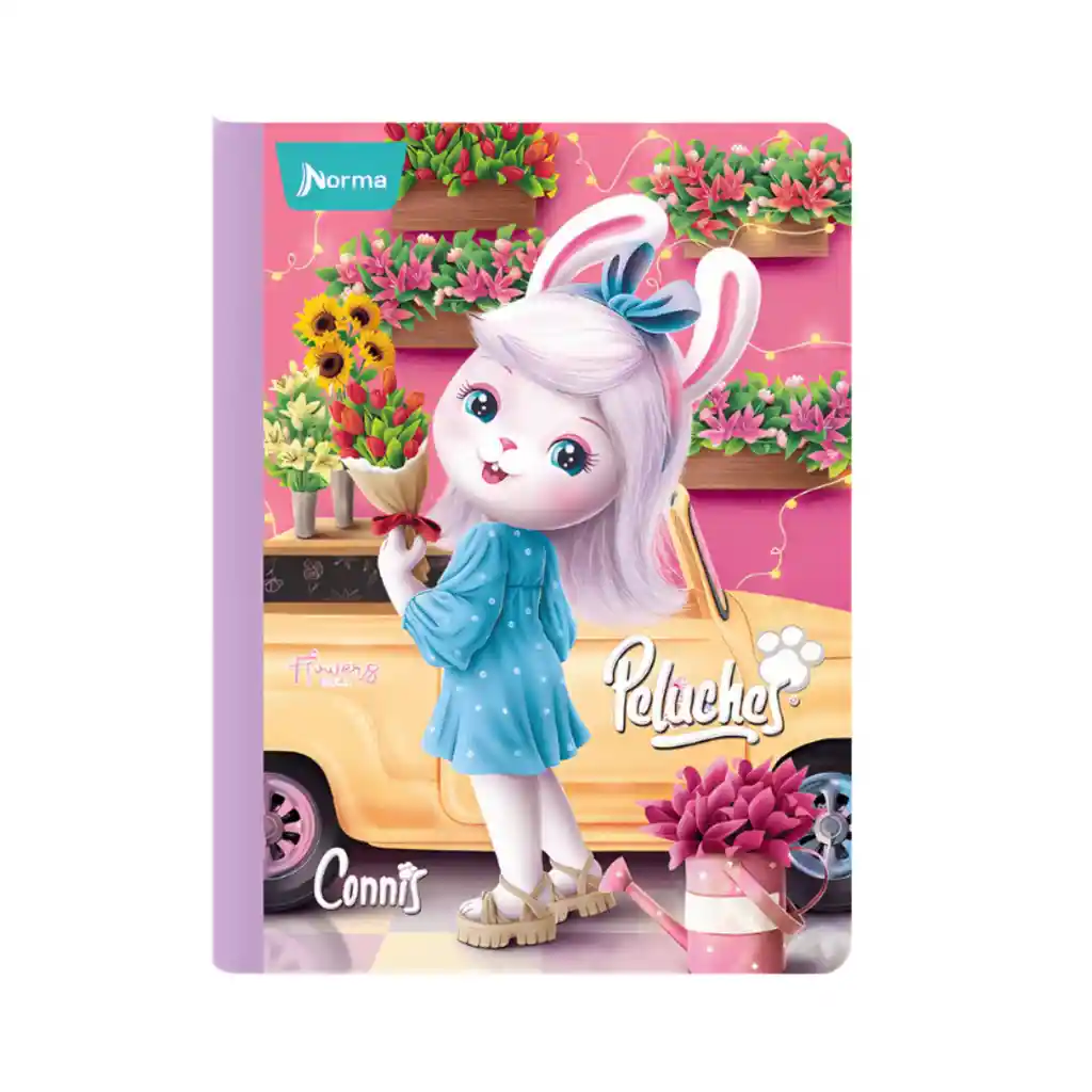 Cuaderno Norma Cosido 100hj Ferrocarril Peluches
