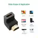 Adaptador En L Hdmi Hembra A Hdmi Macho Lj-37 Hd M/f 90°