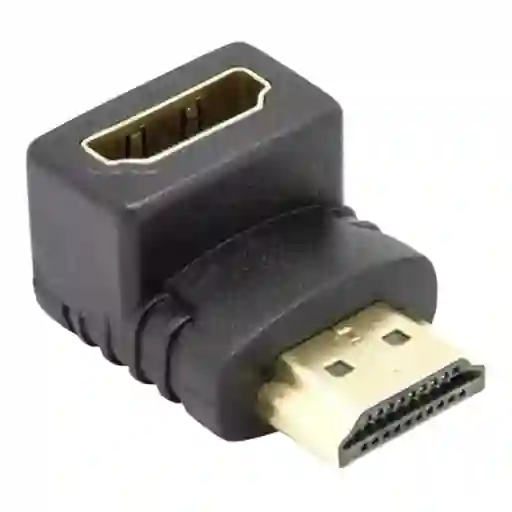 Adaptador En L Hdmi Hembra A Hdmi Macho Lj-37 Hd M/f 90°