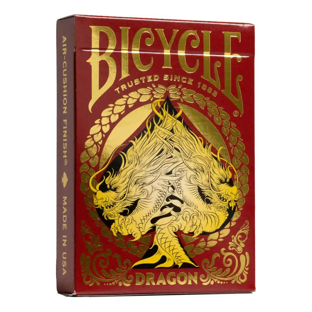 Baraja De Cartas Bicycle Dragon Red