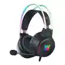 Diadema Auricular Gamer X15 Pro Luz Rgb + Soporte Onikuma