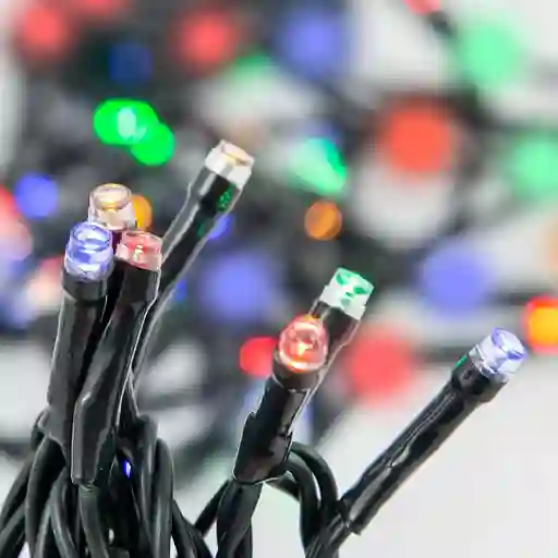 Luces De Navidad X100 Led Expressions Función Multicolor