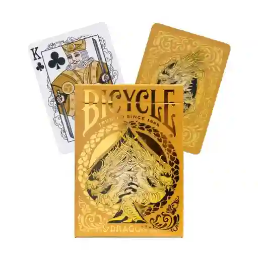 Baraja De Cartas Bicyle Dragón Golden