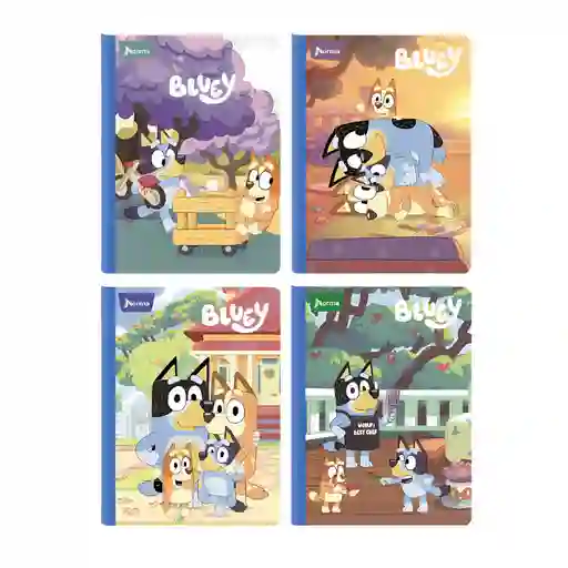 Cuaderno Norma Cosido 50 Hojas Cuadros Bluey