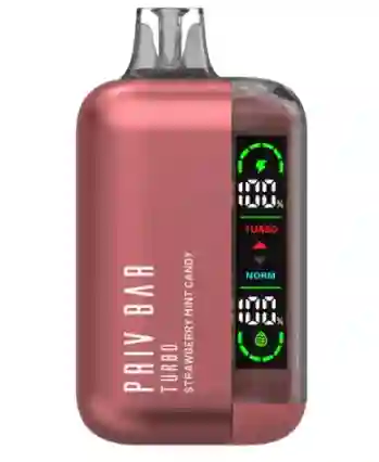 Vaper Vaporizador Smok Priv Bar Turbo Strawberry Mint Candy