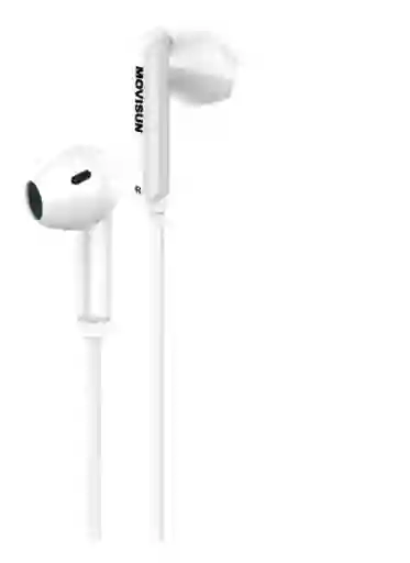 Audifonos Manos Libres Chacha B6 Movisun Jack 3.5mm Microfon Blanco
