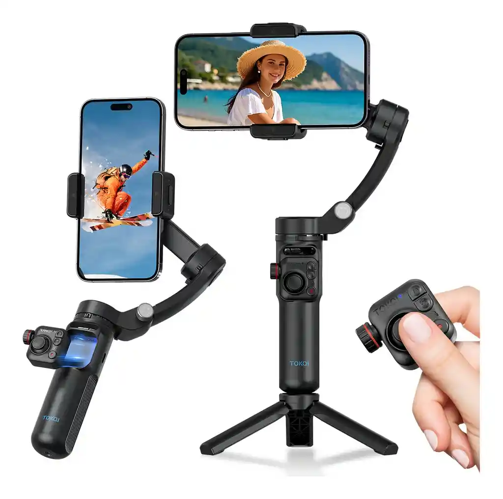 Gimbal Estabilizador Con Ia De Teléfono Celular De 3 Ejes M02