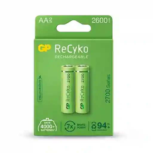 Batería Aa Gp Recargable 2700mah
