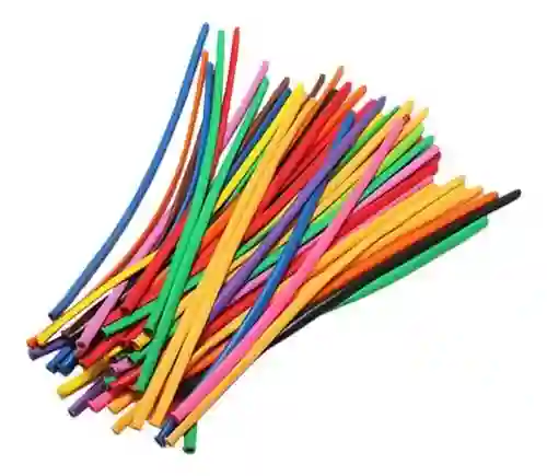 Paquete Bombas/ Globos Mil Figuras Colores Surtidos X12