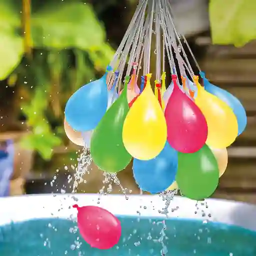 Paquete Bombas/ Globos De Agua Colores Surtidos X30