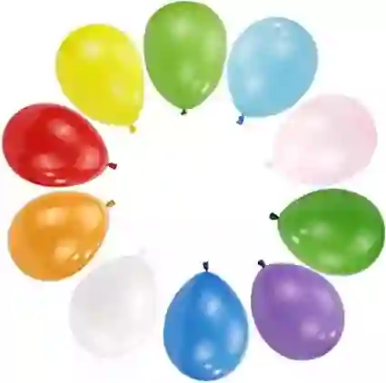 Paquete Bombas/ Globos R6 X12 Colores Surtidos