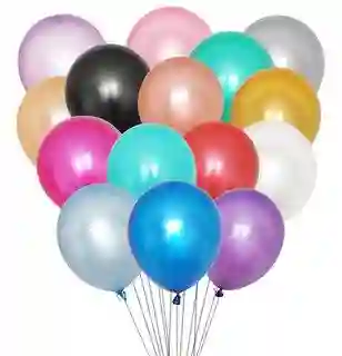 Paquete Bombas/ Globos R12 X12 Satiandas Colores Surtidos