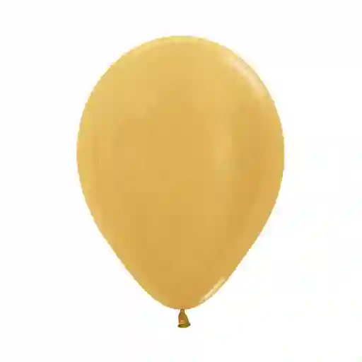 Bombas/ Globos R12 X6 Satiandas Color Dorada