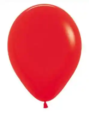 Bombas/ Globos R12 X6 Color Rojo