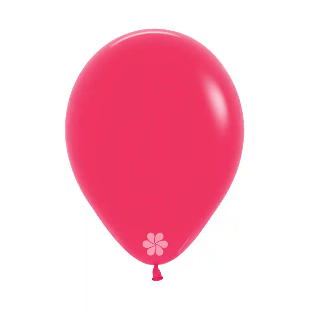 Bombas/ Globos R12 X6 Color Fucsia