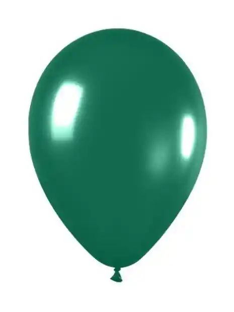 Bombas/ Globos R12 X6 Color Verde Oscuro