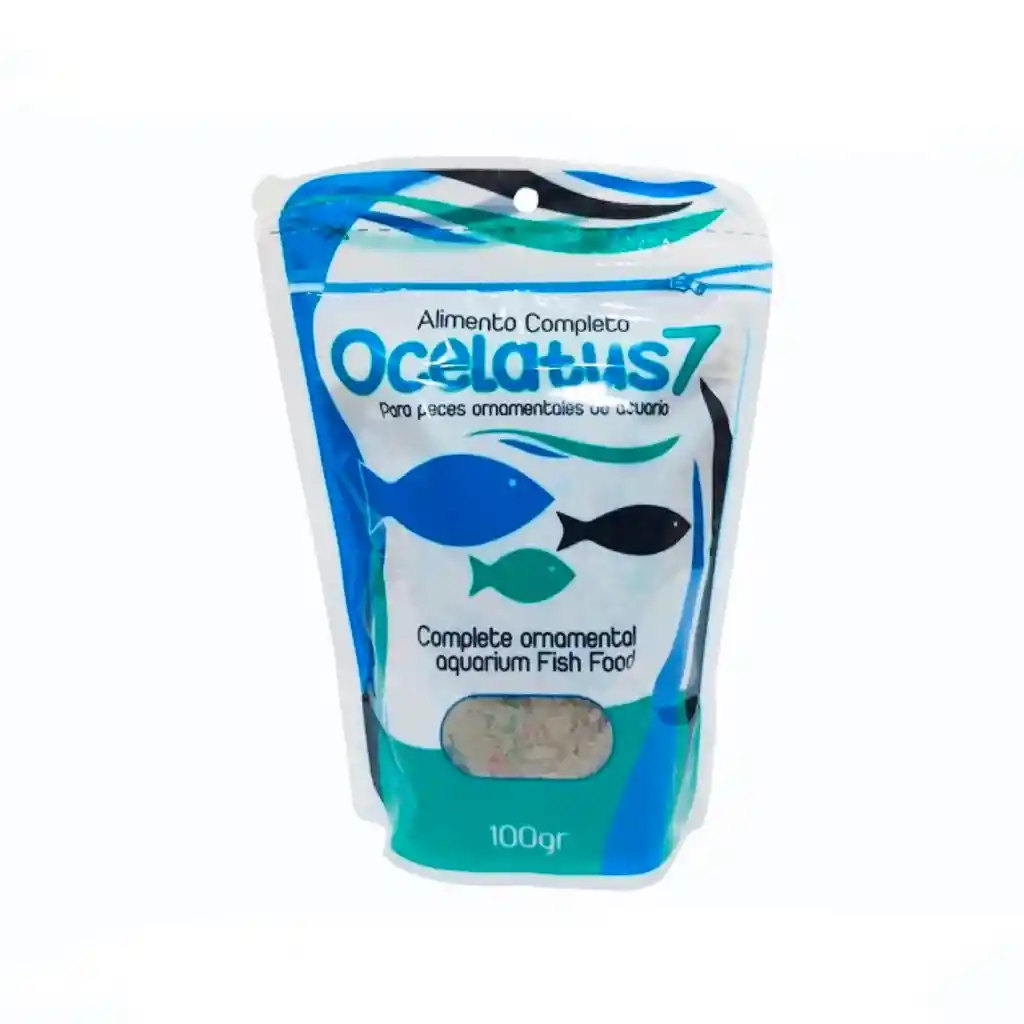 Ocelatus7 Alimento Para Peces 100 Gr