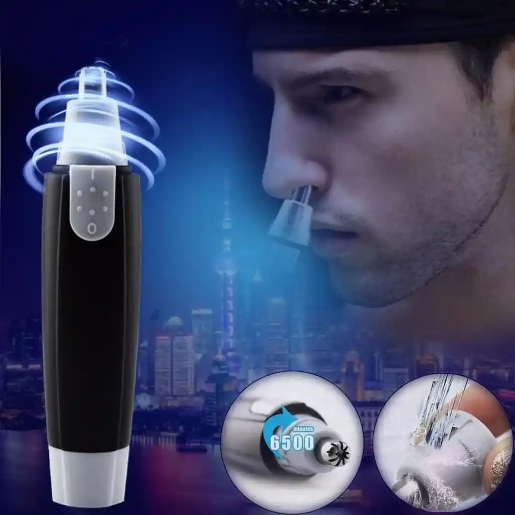 Trimmer Cortador De Pelo Nariz Quita Vello Nasal Oidos