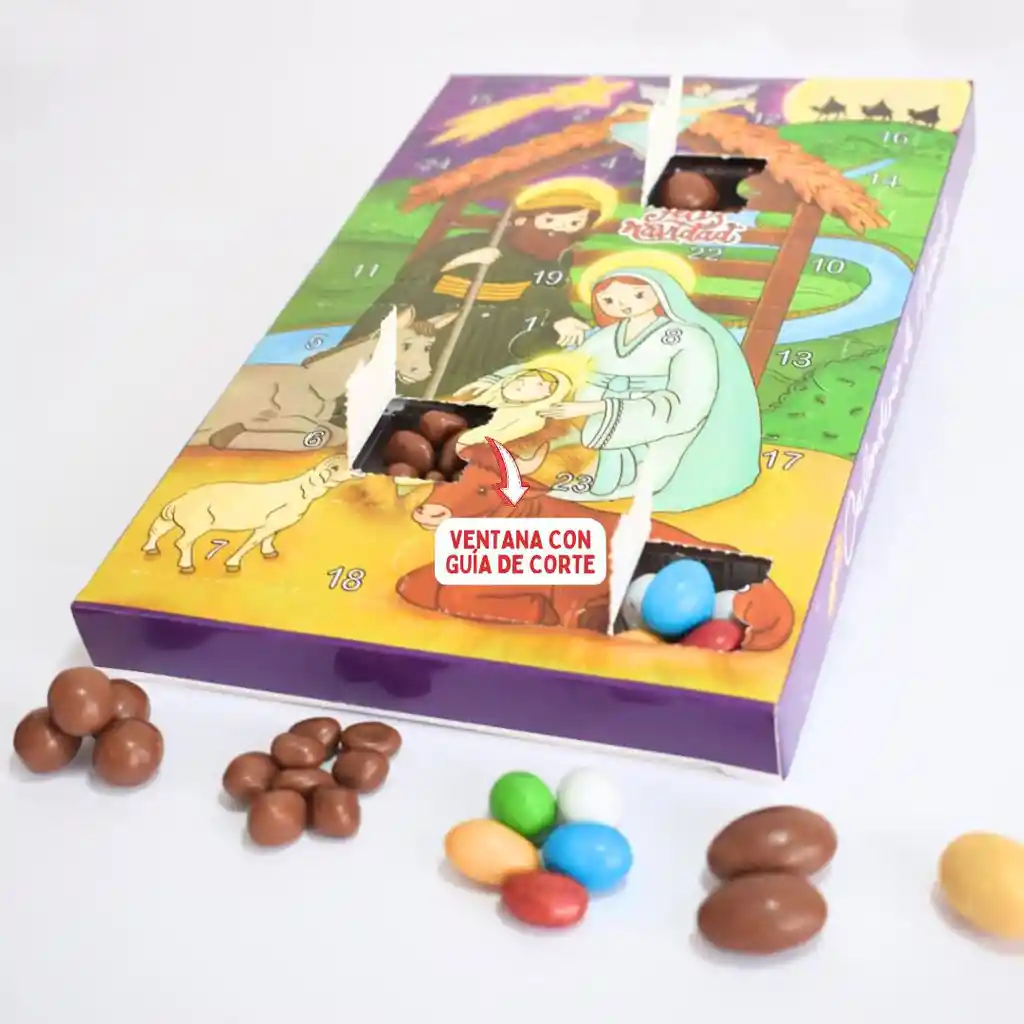Calendario De Adviento Chocolates - Cascanueces