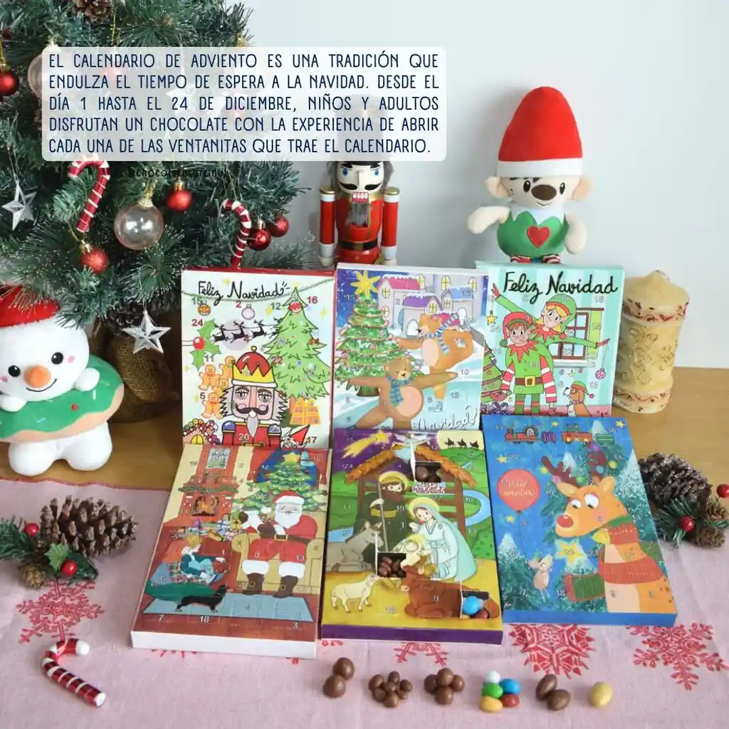Calendario De Adviento Chocolates - Cascanueces