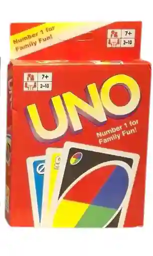 Uno Juego De Cartas Familiar