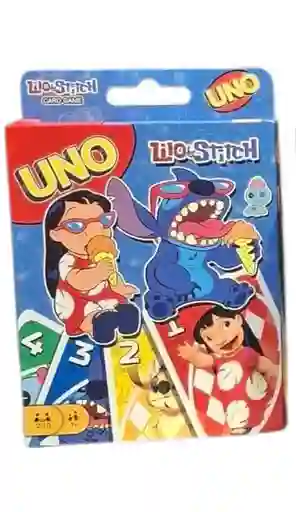 Uno Juego De Cartas Personaje Lilo Y Stich
