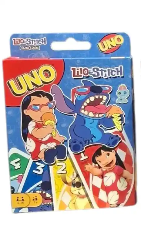 Uno Juego De Cartas Personaje Lilo Y Stich