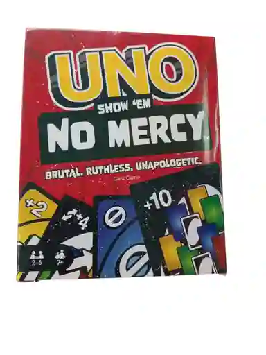 Uno Juego De Cartas No Mercy