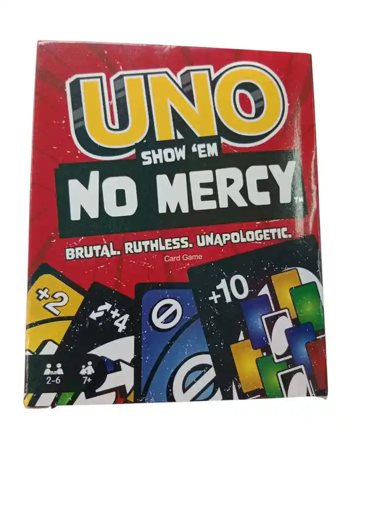 Uno Juego De Cartas No Mercy
